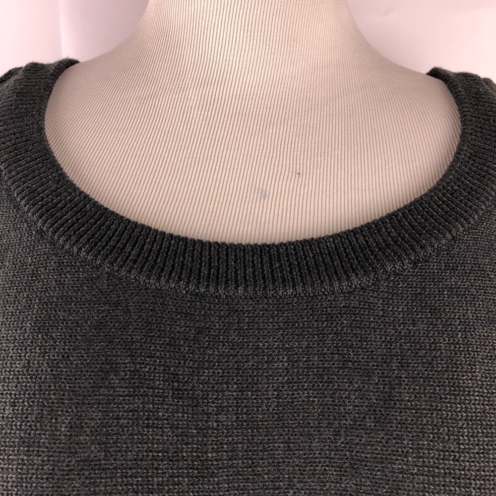 LANE BRYANT Gray Pullover Sweater Size 26/28 - Picture 3 of 7